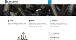Desktop Screenshot of deltindustries.com